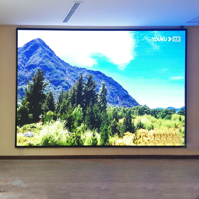 Hội nghị doanh nghiệp Trung tâm video màn hình LED đủ màu trong nhà Bảng điều khiển LED P2