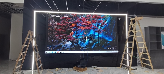 Màn hình điện tử đầy đủ màu sắc trong nhà P2 Phòng triển lãm Trung tâm triển lãm Màn hình điện tử